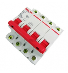 德力西4p漏電斷路器導(dǎo)軌式DZ47sLE-4P-C-6A-DZ47SLEN4C6