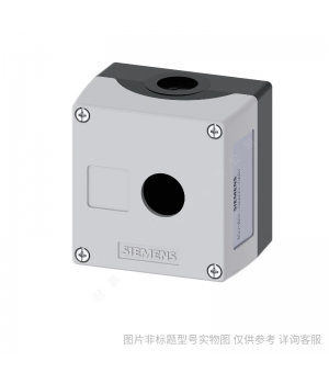 Siemens/西門子3SB6 按鈕頭+中座 金屬 平頭按鈕 22mm 瞬動 藍色