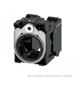 Siemens/西門子3SU1平頭圓鈕帶燈 1NO藍色 22MM瞬動型3SU1136-0AB50-1BA0