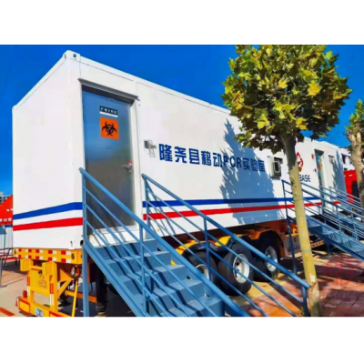 英威騰UPS智慧鋰電方案入駐移動醫(yī)學檢測方艙