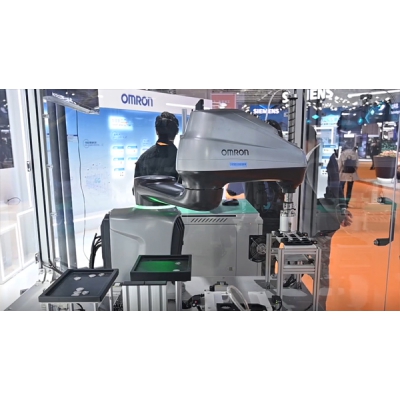 歐姆龍工業(yè)自動(dòng)化展臺(tái)涌動(dòng)數(shù)字低碳熱潮