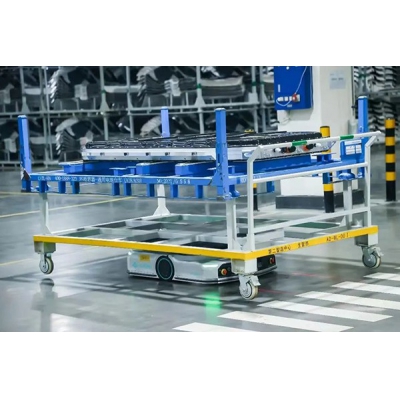 KUKA AMR為廣汽埃安打造全鏈路智能物流標桿